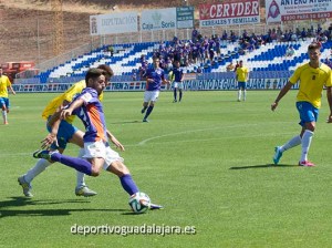 Javi López fue el mejor jugador del partido con un gol y dos asistencias. Foto: José Andrés Merino.