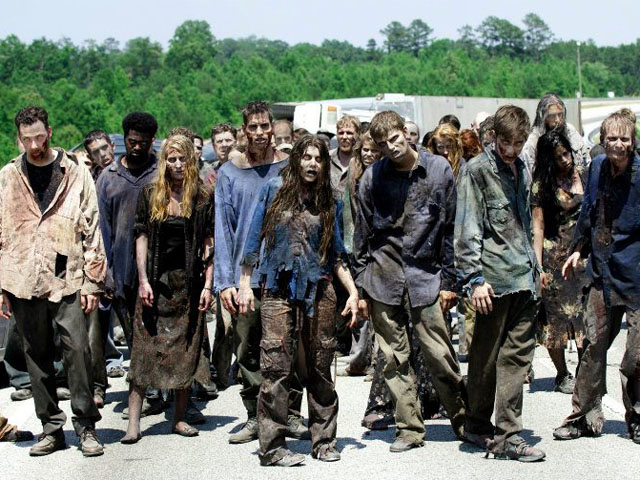 Una imagen de la exitosa serie The Walking Dead.// Foto: Internet