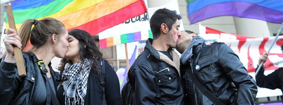La comunidad homosexual celebra esta semana en Madrid el Orgullo. // Foto: El Diario.
